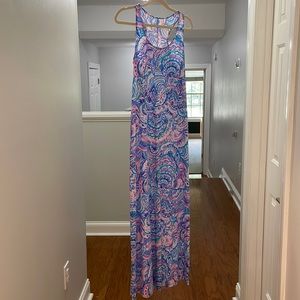 Lilly Pulitzer Treena Maxi Dress in Happy as a Clam